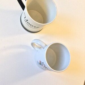 New  2 Ceramic Mugs
